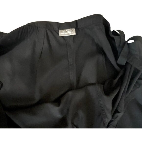 Wrap Pants Uluwatu Size L Black Hand Made Balinese Cutwork Lace Bottom RARE - Picture 7 of 10